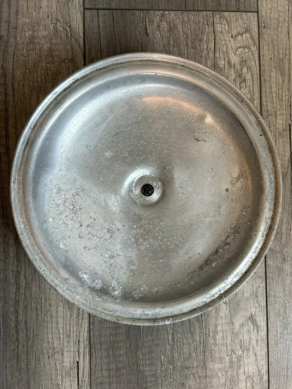 Vintage Manning Bowman Copper Pan Lid Handles Rustic Patina AS IS Cottagecore - Picture 9 of 16